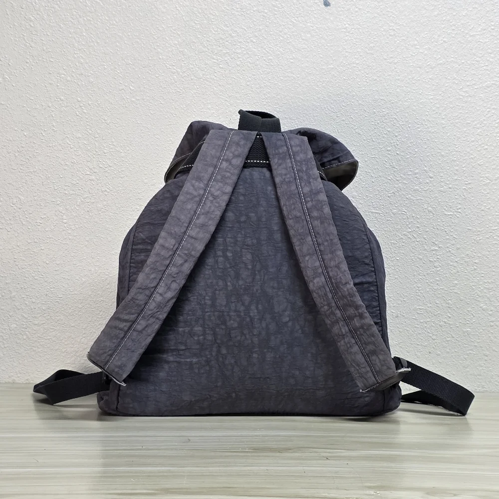 Kipling Gray Pullsack Backpack